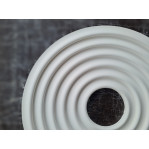 Розетка гіпсова гладка у сучасному стилі р-1009 Ø560