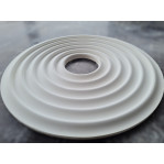 Розетка гіпсова гладка у сучасному стилі р-1009 Ø560