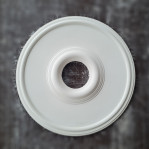 Розетка гіпсова гладка у сучасному стилі р-1011 Ø560