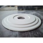 Розетка гіпсова гладка у сучасному стилі р-1012 Ø560