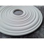 Розетка гіпсова гладка у сучасному стилі р-1015 Ø560