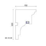Фк світловий-14 h220х152мм