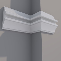 Фасадний молдинг ФТ60 Н 480х150