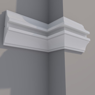 Фасадний молдинг ФТ60 Н 480х150