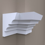 Фасадний карниз ФК20 Н 500х400