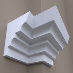 Фасадний карниз ФК20 Н 500х400