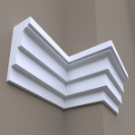 Фасадний карниз ФК21 H 325x125