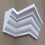 Фасадний карниз ФК24 H 370x185