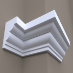 Фасадний карниз ФК26 H 265x145