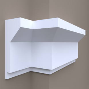 Фасадный карниз ФК28 H 610x220