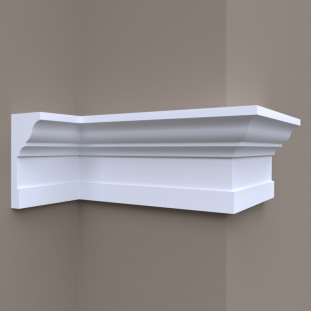 Фасадный карниз ФК30 H 145x65