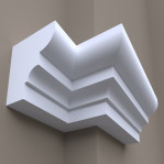 Фасадний карниз ФК36 Н 405х345