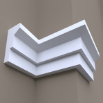 Фасадний карниз ФК3 H 210x95