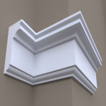 Фасадний карниз ФК41 H 305x110