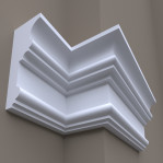 Фасадний карниз ФК43 H 460x190