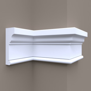 Фасадный карниз ФК5 H 220x75