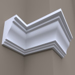 Фасадний карниз ФК7 H 210х130