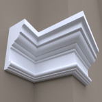 Фасадний карниз ФК9 Н 285х130