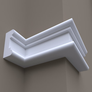 Фасадний молдинг ФТ1 Н 160х70