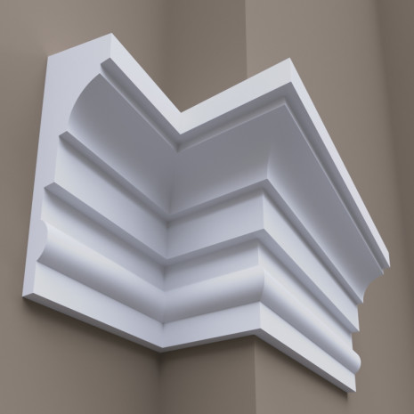 Фасадний молдинг ФТ21 Н 610х205