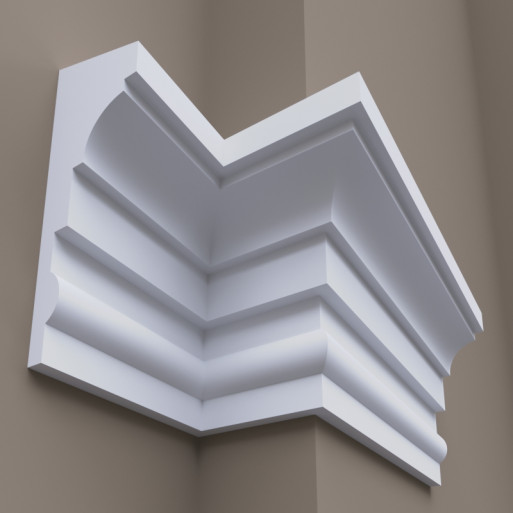 Фасадний молдинг ФТ21 Н 610х205