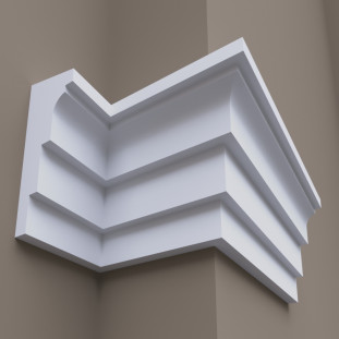 Фасадний молдинг ФТ38 Н 340х125