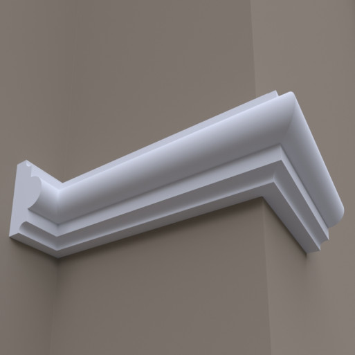 Фасадний молдинг ФТ49 Н 100х50