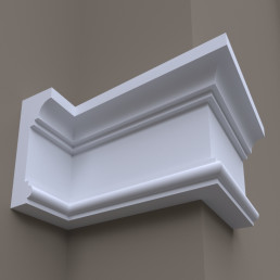 Фасадний молдинг ФТ4 Н 220х80