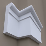 Фасадний молдинг ФТ50 Н 610х165