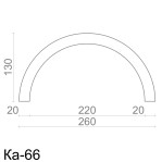 Колона з гіпсу ка-66 (ентазіс)