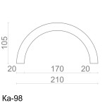 Колона з гіпсу ка-98 (1/2)