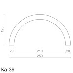 Колона з гіпсу ка-39 (ентазіс)