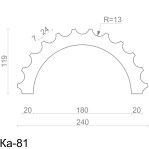 Колонна из гипса ка-81 (1/2)