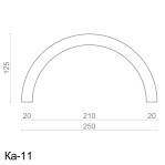 Колонна из гипса ка-11 (энтазис)