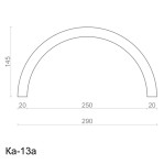 Колона з гіпсу ка-13а (энтазис)