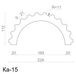 Колона з гіпсу ка-15 (1/2)