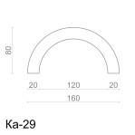 Колонна из гипса ка-29 (1/2)