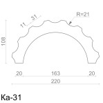 Колона з гіпсу ка-31 (1/2)