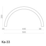 Колона з гіпсу ка-33 (1/2)