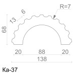Колона з гіпсу ка-37 (1/2)