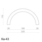 Колона з гіпсу ка-43 (1/2)