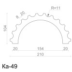 Колонна из гипса ка-49 (1/2)