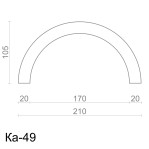 Колонна из гипса ка-49 (1/2)