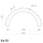 Колона з гіпсу ка-50 (1/2)