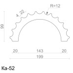 Колонна из гипса ка-52 (1/2)