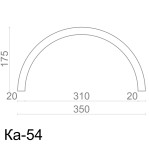 Колона з гіпсу ка-54