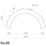 Колона з гіпсу ка-88 (1/2)