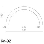 Колона з гіпсу ка-92 (1/2)