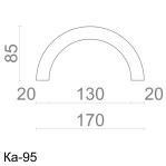 Колонна из гипса ка-95 (1/2)