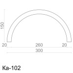 Колонна из гипса ка-102 (1/2)